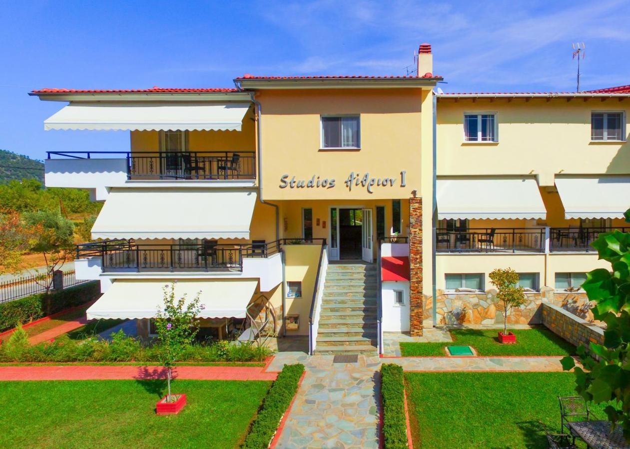 Hotel Aithrion 1 Skala Potamia  Exteriér fotografie